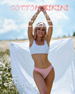 FINETOO 9 Pack Cotton Underwear for Women Sexy Low Rise Ribbed Hipster Breathable Soft Womens Bikini Panties Cheeky S-XL 🍁 All In One Marketplace Canada
