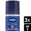 Vaseline All Over Jelly Balm Stick Healing Jelly Skin Care Unscented 40g (Pack of 3) 🍁 All In One Marketplace Canada