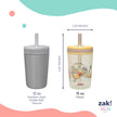Zak Designs Winnie the Pooh Kelso 15oz Leak-Proof Toddler Cups, 2-Pack 🍁 All In One Marketplace Canada