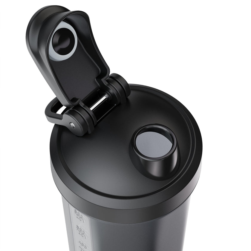 VOLTRX Protein Shaker Bottle, Titanus USB C Rechargeable Electric Protein Shake Mixer, Shaker Cups for Protein Shakes and Meal Replacement Shakes, BPA Free, 24oz 🍁 All In One Marketplace Canada