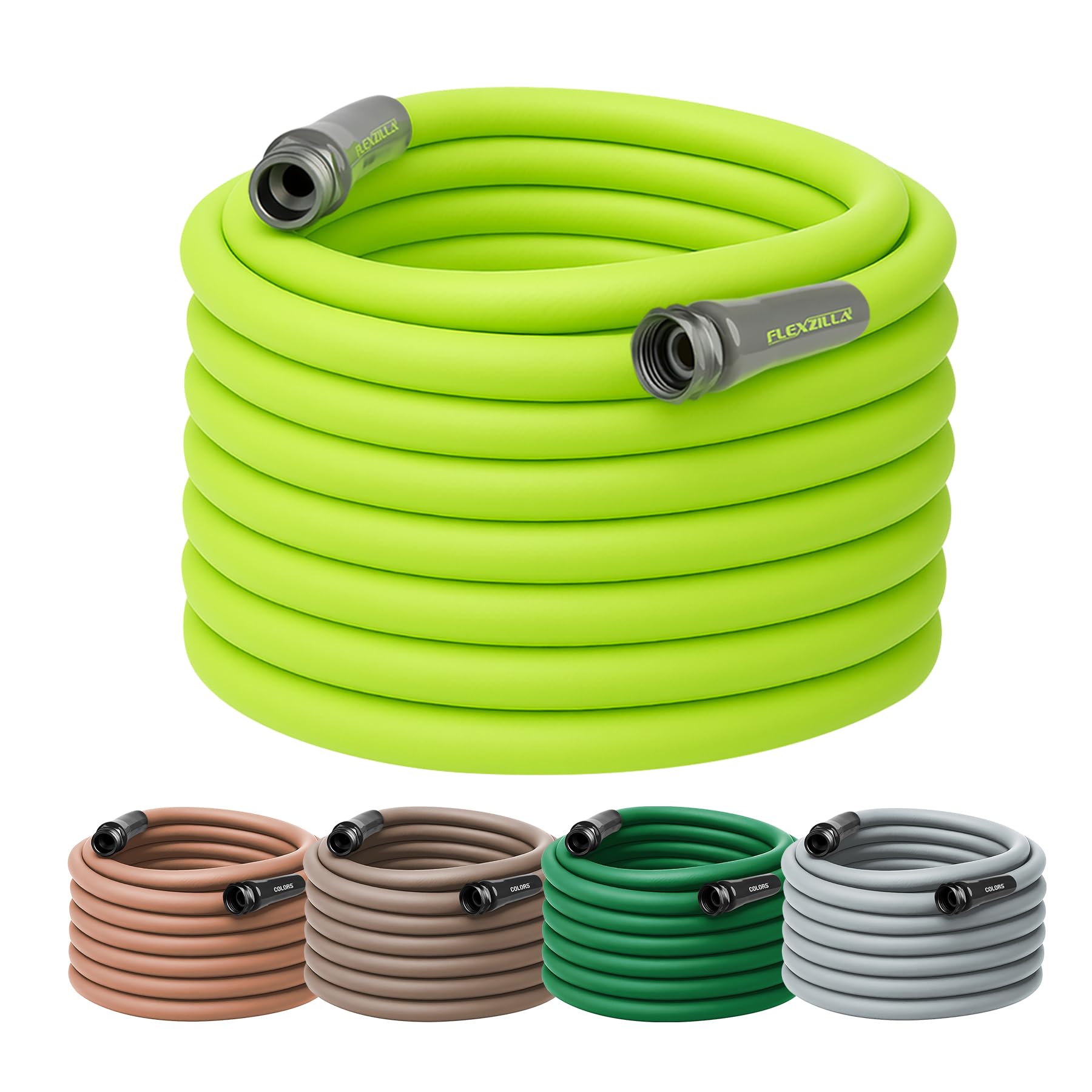 Legacy Manufacturing HFZG5100YW Flexzilla ZillaGreen Garden Hose, 5/8