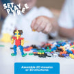 PLUS PLUS - 600 Pcs 12 x 20 mm Basic Colors Set Building Blocks 🍁 All In One Marketplace Canada