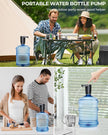 Water Dispenser Pump Water Pump for 5 Gallon Bottles, USB Rechargeable Water Bottle Pump, Portable Water Jug Dispenser for Home, Kitchen, Office, Camping 🍁 All In One Marketplace Canada