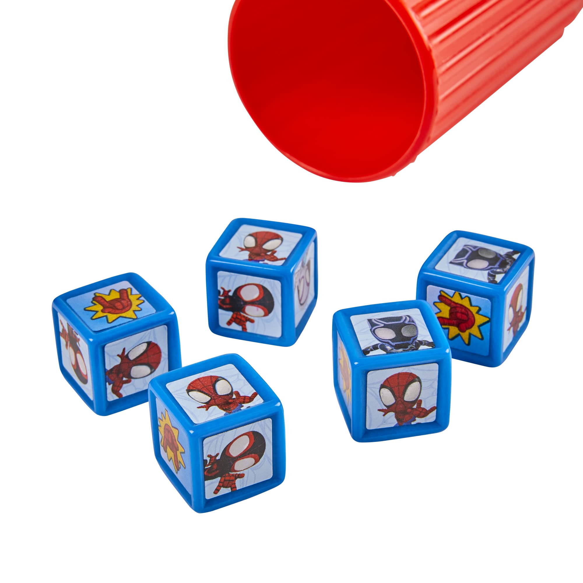 Hasbro Yahtzee Jr.: Marvel Spidey and His Amazing Friends Edition Board Game for Kids Ages 4 and Up, Counting and Matching Game for Preschoolers, English 🍁 All In One Marketplace Canada