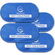 Reusable Cold Gel Ice Packs for Injuries | 4 Pack Cold Compress Gel Ice Pack for Knee, Neck, Hip, Shoulder & Back Pain 🍁 All In One Marketplace Canada