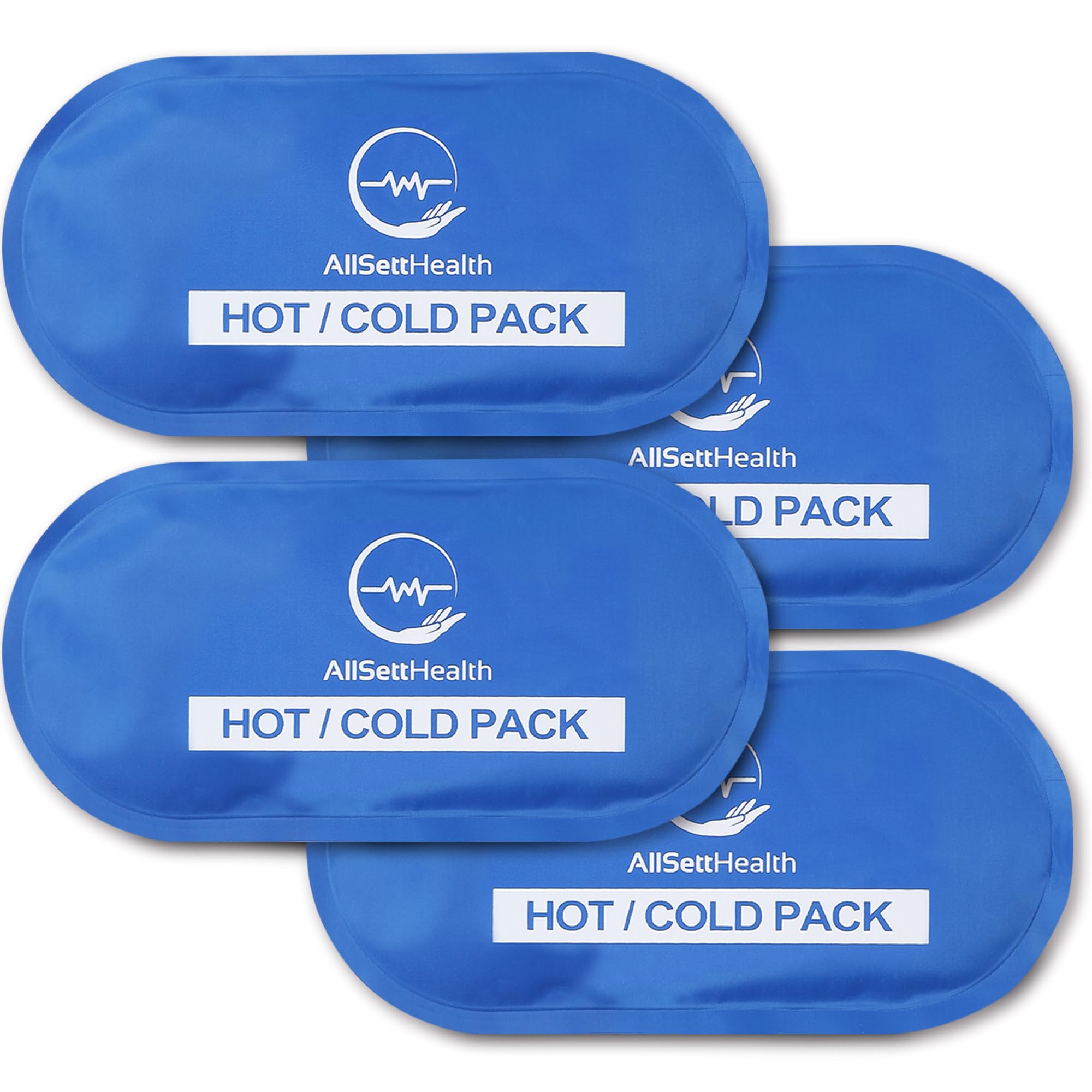 Reusable Cold Gel Ice Packs for Injuries | 4 Pack Cold Compress Gel Ice Pack for Knee, Neck, Hip, Shoulder & Back Pain 🍁 All In One Marketplace Canada