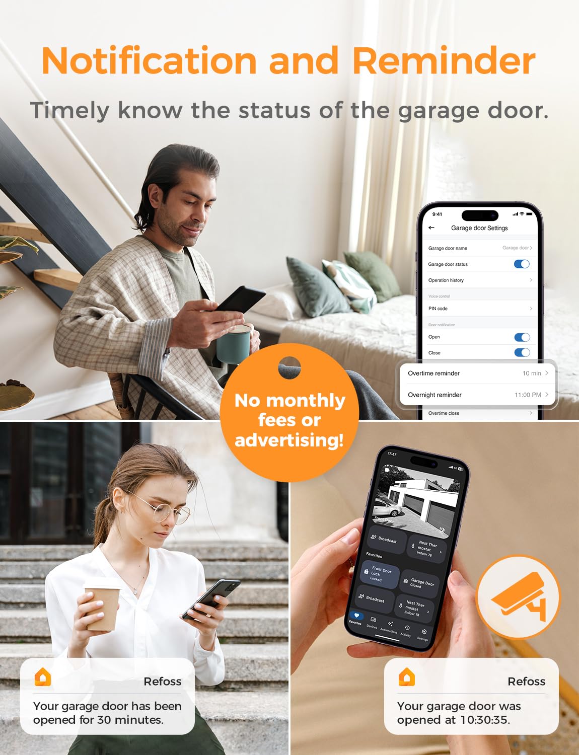 Refoss Smart Wi-Fi Garage Door Opener, Apple HomeKit Supported 🍁 All In One Marketplace Canada