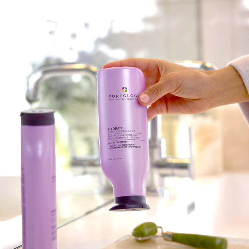Pureology Hydrate Conditioner, Deep Moisture for Medium to Thick Color-Treated Hair, Jojoba & Green Tea, Vegan, Sulfate-Free 🍁 All In One Marketplace Canada