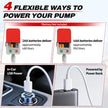 2026 Upgraded Electric Fuel Transfer Pump with Auto-Stop, 3.2 Gallon per Min, USB & Battery Powered, 51