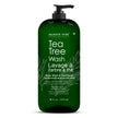 MAJESTIC PURE Tea Tree Body Wash with Collagen - Helps Nail Fungus, Athletes Foot, Ringworms, Jock Itch, Acne, Eczema & Body Odor - Soothes Itching - (Packaging May Vary), 16 fl oz 🍁 All In One Marketplace Canada