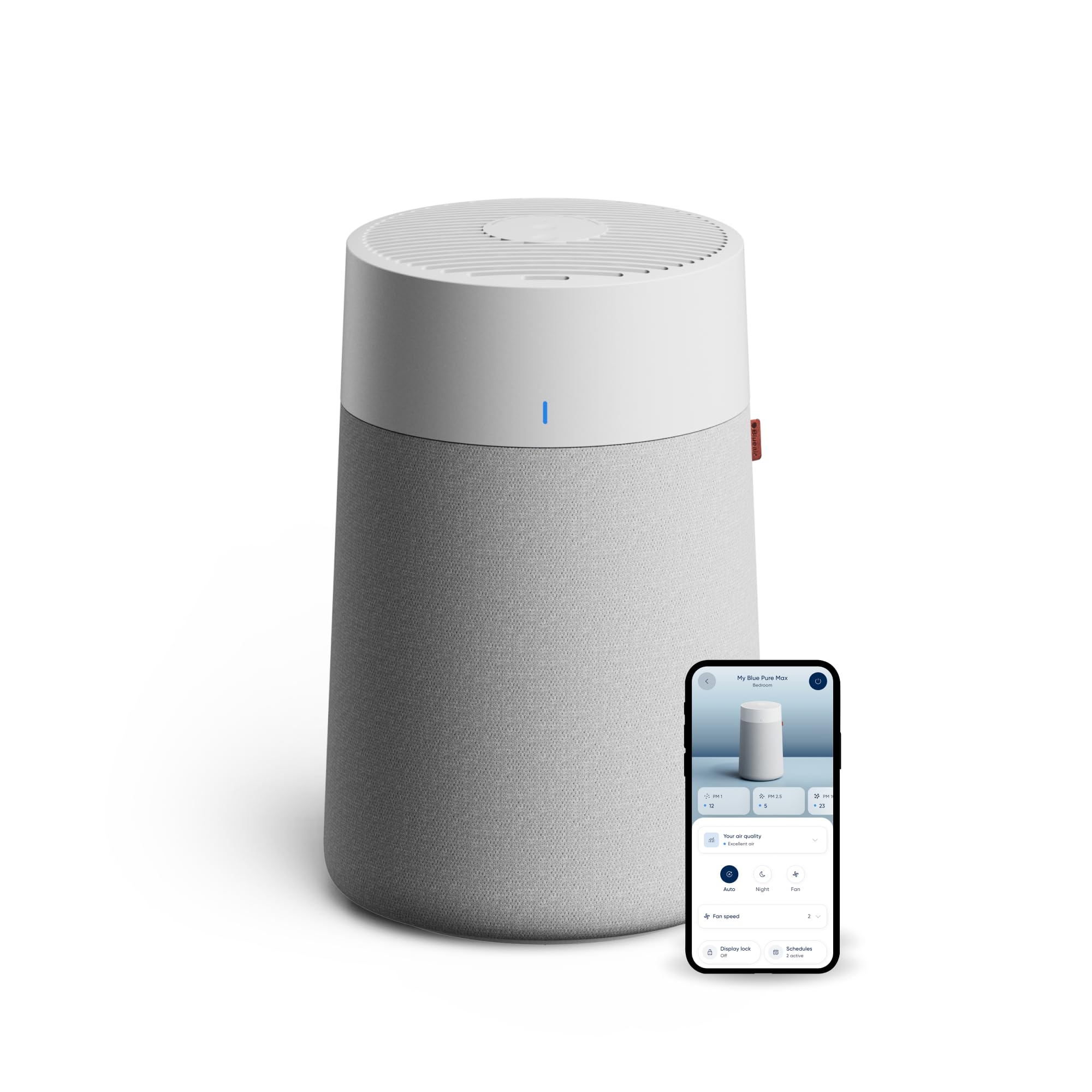 BLUEAIR Blue Pure 511i Max Smart Air Purifier for Bedroom & Small Rooms up to 1,138 Sq Ft, HEPASilent Air Cleaner for Pets, Allergies, Smoke & Dust, Quiet WiFi Air Purifier with Auto Mode 🍁 All In One Marketplace Canada
