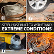 Bionic Steel Metal Garden Hose 75 Ft, Rust Proof 304 Stainless Steel Water Hose with Brass Fittings, Flexible & Heavy Duty Hose, Lightweight, Kink Free & Easy Coil Outdoor Hose- 2021 Model… 🍁 All In One Marketplace Canada