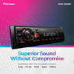 Pioneer MVH-S230BT 1-Din Digital Media Receiver – Bluetooth, USB, 50W x 4 Output, AM/FM Radio, iPhone/Android Compatible, Front/SW (Mono) Selectable RCA Output 🍁 All In One Marketplace Canada