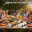 Bekith Stainless Steel Taco Holder Stand 6 Pack, Taco Holder Stand Tray with Handles, Up to 3 Tacos Each Keeping Shells Upright, Stylish Taco Shell Holders, Oven, Grill and Dishwasher Safe 🍁 All In One Marketplace Canada