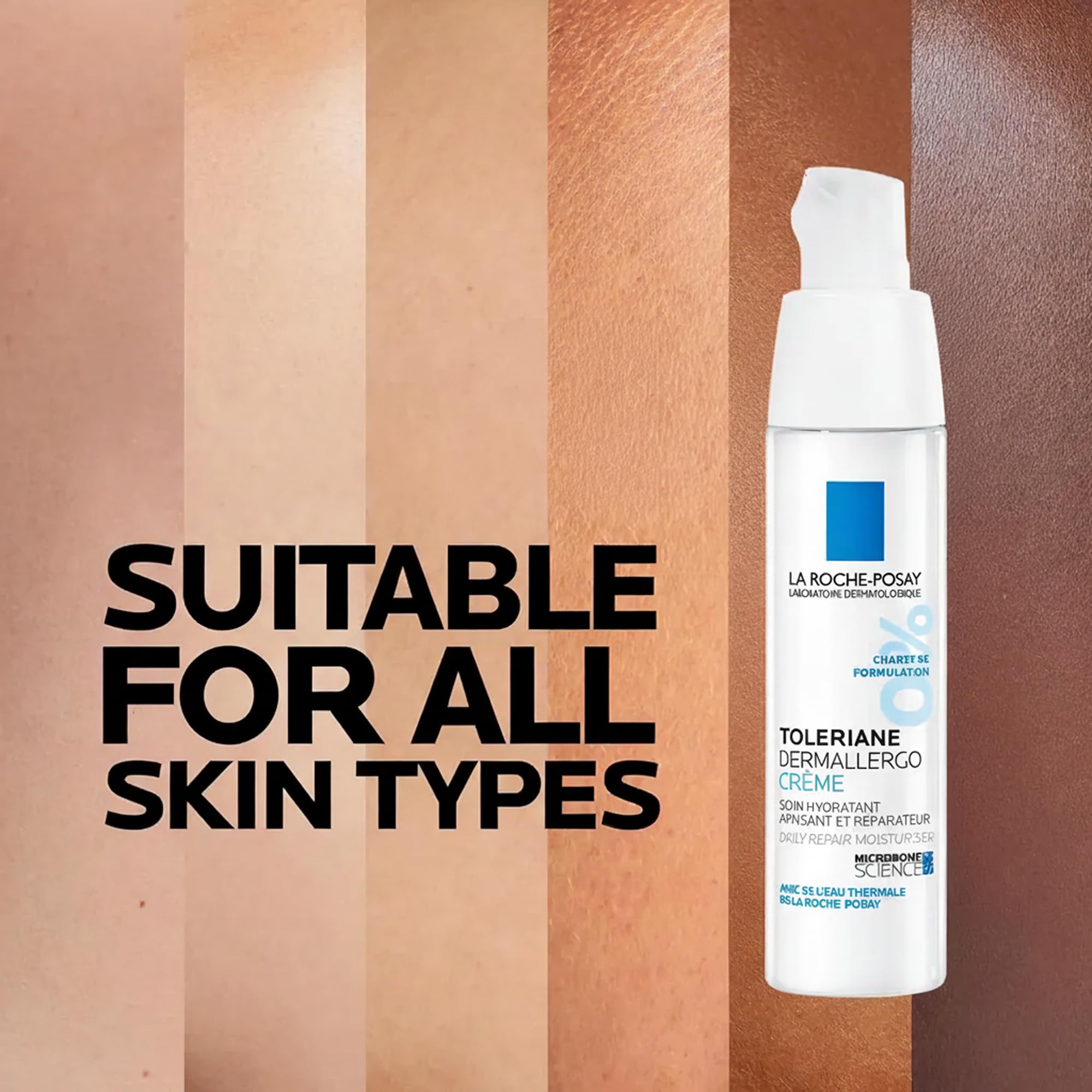 La Roche-Posay Face Moisturizer for Very Sensitive Skin, Toleriane Dermallergo Daily Face Lotion with Shea Butter & Glycerin, Hydrating & Anti-Redness, Recommended by Dermatologists, 40ml 🍁 All In One Marketplace Canada