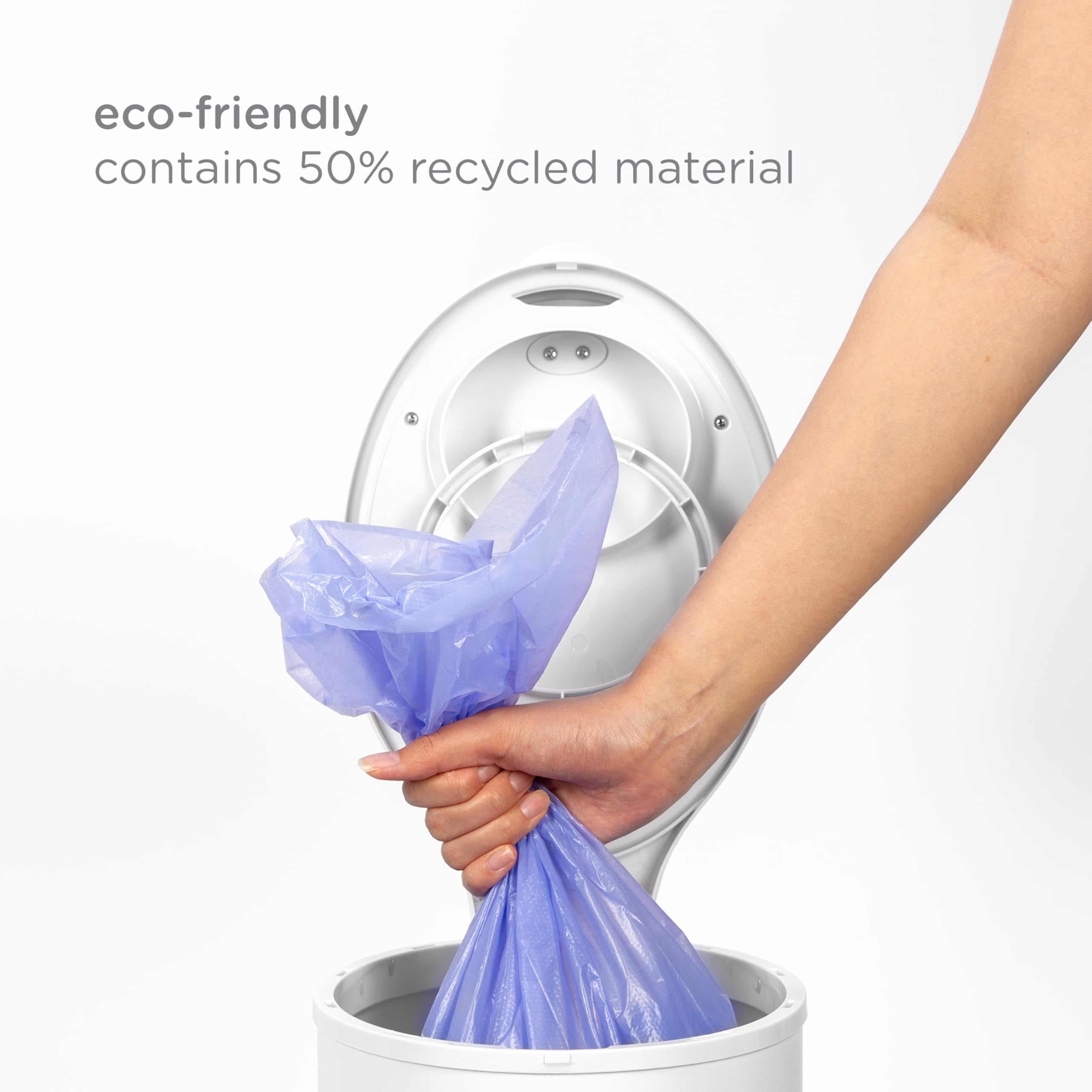 Ubbi Disposable Diaper Pail Plastic Bags, Value Pack, 75 Count, 13-Gallon Bags 🍁 All In One Marketplace Canada