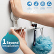 TAILI Shower Razor Holder Suction Cup, Vacuum Hanger Door Hooks for Shower Wall Towel Loofah Sponge Bathroom, Removable Waterproof, White, 2 Pack 🍁 All In One Marketplace Canada