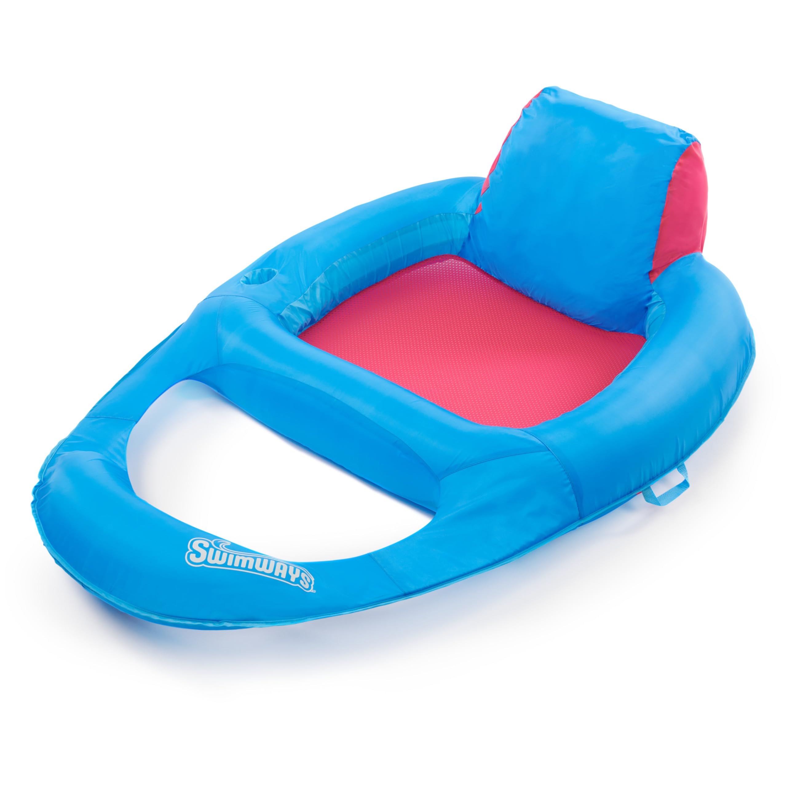 SwimWays Spring Float Premium Recliner Pool Lounger, Inflatable Pool Floats Adult with Fast Inflation for Ages 15 & Up 🍁 All In One Marketplace Canada