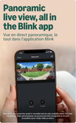Blink Arc – Plug-in Panoramic Vision [Plus Subscription required], 180° coverage, dual-camera mount for Mini 2K+ and Mini 2 (cameras sold separately) – Mount Accessory only (Black) 🍁 All In One Marketplace Canada