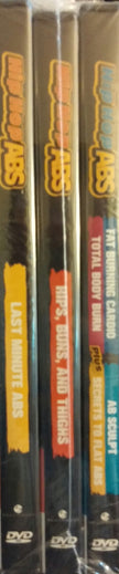 BEACHBODY: HIP HOP ABS DVD SET - LAST MINUTE ABS with Hips Buns and Thighs + MORE