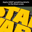 LEGO Star Wars Brick-Built Star Wars Logo - Building Blocks for Adults 18+ - Star Wars Gift Idea for Birthdays - Collectible DIY Model Kit - Home Decor Idea for Fans of The Movie Series - 75407 🍁 All In One Marketplace Canada