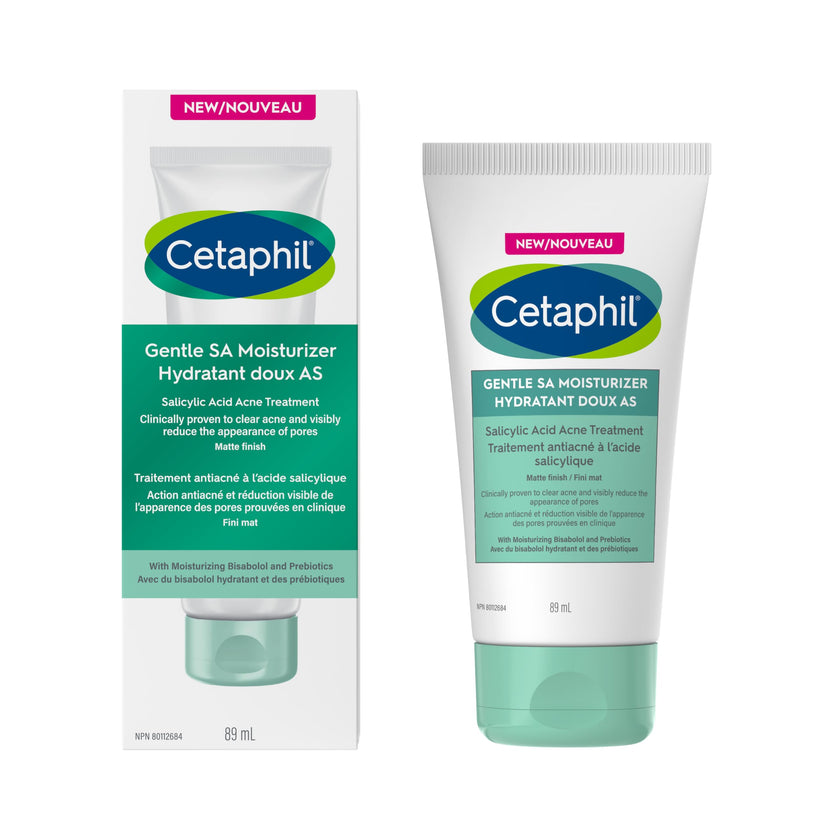 Cetaphil Gentle Clear Acne Moisturizer With Salicylic Acid | Hydrating Face Moisturizer Treats Sensitive Acne Prone Skin | Fragrance-Free | Non-Comedogenic | Dermatologist Recommended 🍁 All In One Marketplace Canada