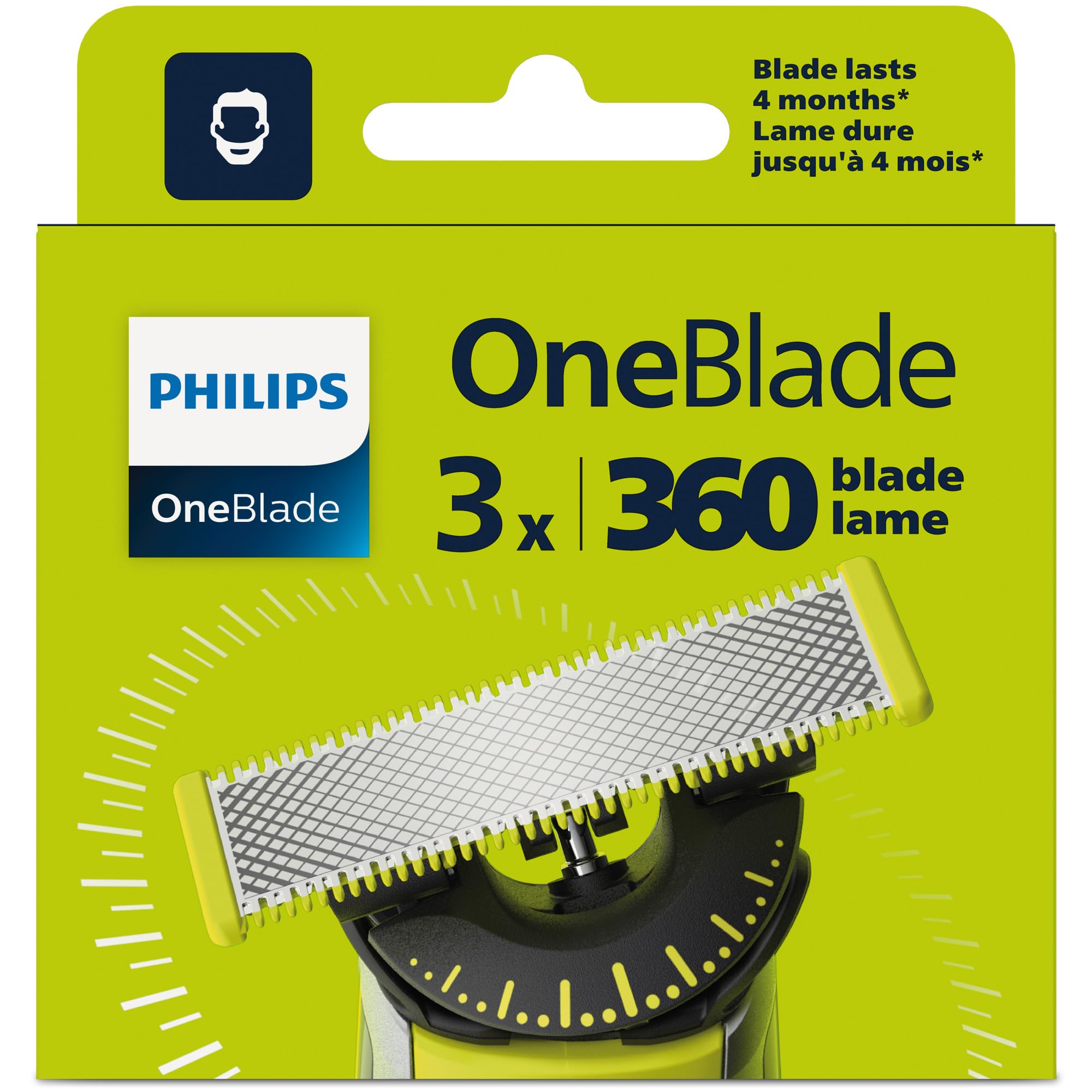 Philips OneBlade 360 flex blade, 3 pack 🍁 All In One Marketplace Canada