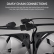 CORSAIR RS120 120mm PWM Fans – Daisy-Chain Connection – Low-Noise – Magnetic Dome Bearing – Triple Pack – Black 🍁 All In One Marketplace Canada