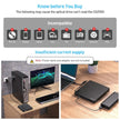 ORIGBELIE External DVD Drive, CD Drive USB 3.0 Typle C CD/DVD ROM +/-RW Adapter with USB Port DVD Burner for Laptop PC Desktop Computer, Optical Disk Drive CD Player Compatible with Mac Windows Linux 🍁 All In One Marketplace Canada