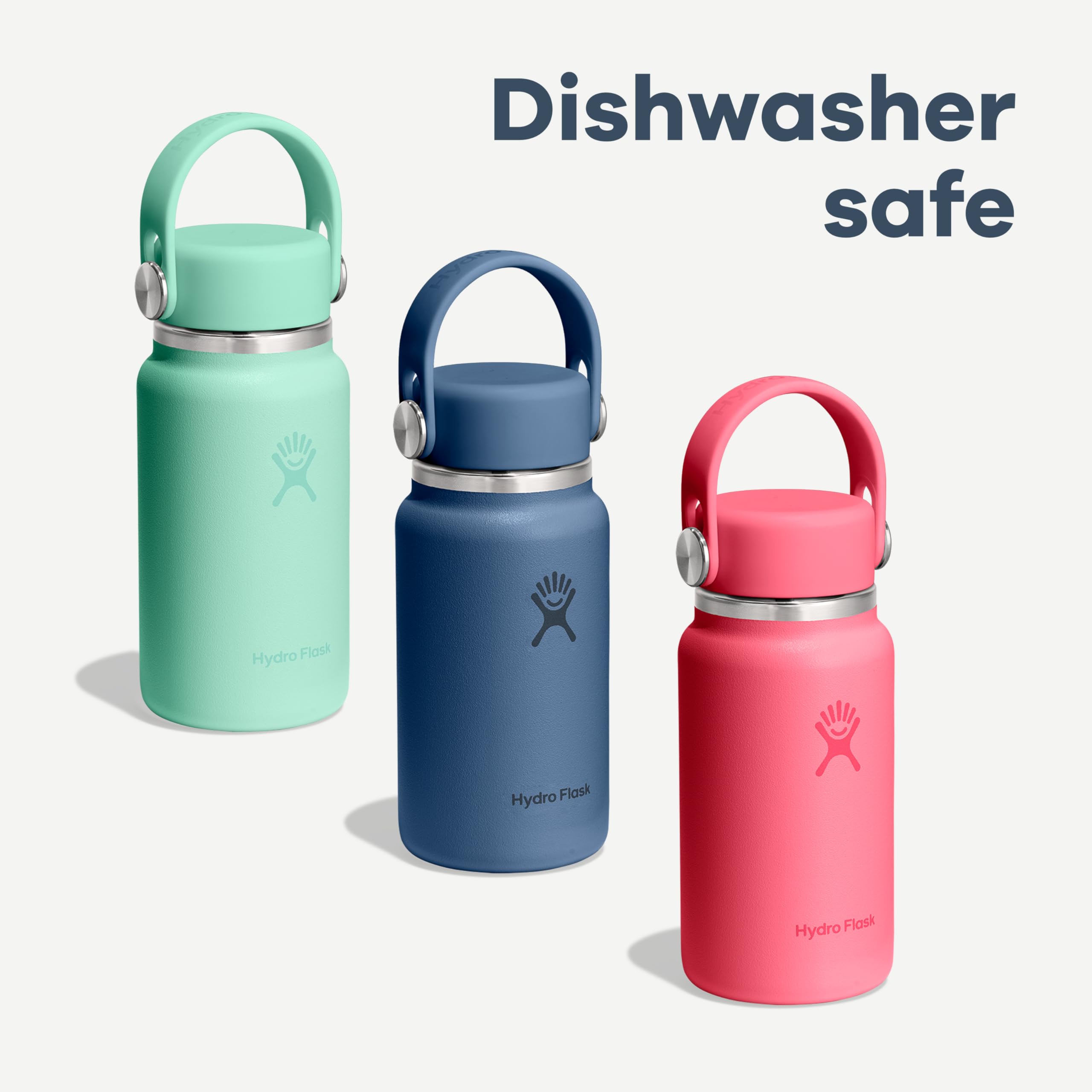 Hydro Flask Micro Bottle - Insulated Mini Leak Proof Flask for Purse or Pocket in 6.7 Oz Cloud Pink 🍁 All In One Marketplace Canada