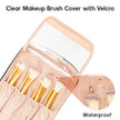 Makeup Bag, Portable Cosmetic Bag, Large Capacity Travel Makeup Case Organizer for Women and Girls, Train Case Makeup Bag for Toiletries for Traveling with Handle and Divider, Black 🍁 All In One Marketplace Canada