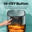 Chefman TurboFry® Touch Air Fryer, XL 8-Qt (7.5L) Family Size, One-Touch Digital Control Presets, French Fries, Chicken, Meat, Fish, Nonstick Dishwasher-Safe Parts, Automatic Shutoff, Stainless Steel 🍁 All In One Marketplace Canada