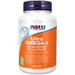 NOW Supplements, Ultra Omega-3 Molecularly Distilled and Enteric Coated, 90 Softgels 🍁 All In One Marketplace Canada