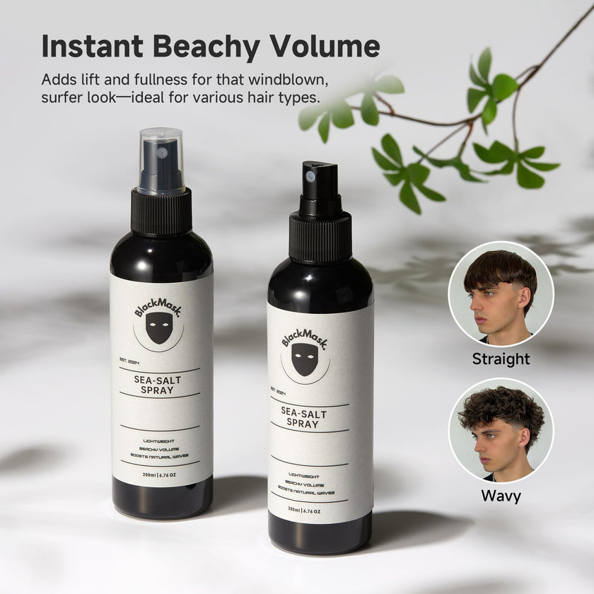 Sea Salt Spray for Men – Beach Wave Hair Texture Spray with Natural Matte Finish – Sea Salt Spray for Hair Styling Adds Definition, Volume & Texture 🍁 All In One Marketplace Canada