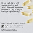 Sports Research Vegan Omega-3 Fish Oil Alternative from Algae Oil - Highest Levels of DHA & EPA Fatty Acids | Non-GMO Verified & Vegan Certified - 60 Veggie Softgels (Carrageenan Free) 🍁 All In One Marketplace Canada