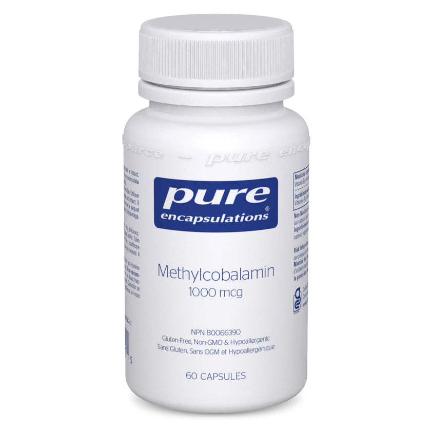 Pure Encapsulations Methylcobalamin 1,000 mcg - Vitamin B12 Supplement - Premium Vitamin B12 Capsules - 60 Capsules 🍁 All In One Marketplace Canada