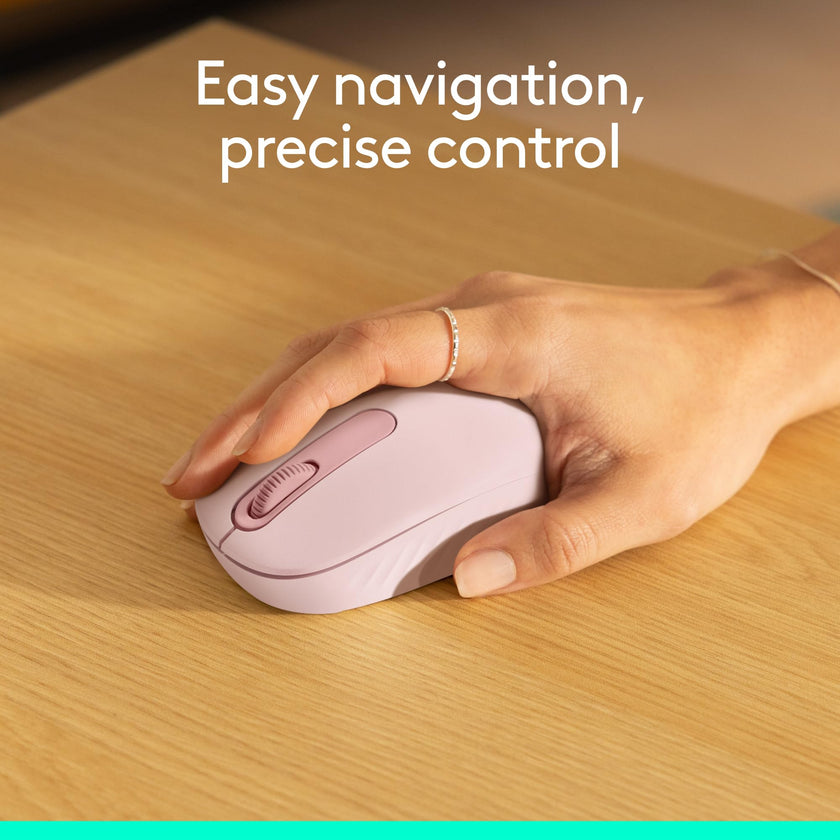 Logitech M196 Bluetooth Wireless Mouse, Compact and Portable Mouse for Laptops, Tablets and More, 12-Month Battery, Smooth Tracking, Compatible with PC and Mac, Windows and macOS - Rose 🍁 All In One Marketplace Canada