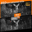 XTU Solar Trail Camera WiFi Bluetooth, 64MP 4K Game Camera with Night Vision Motion Activated 0.2s Trigger, IP66 Waterproof Wildlife Camera with 22pcs 850nm Low Glow IR LEDs (SD Card Not Included) 🍁 All In One Marketplace Canada