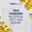 Triple Strength Omega 3 Fish Oil 1200 mg | EPA & DHA | Wild Caught, Sustainably Sourced Omega-3 Fatty Acids | Premium Burpless Fish Oil Supplements | Clean Label Certified, Third-Party Tested | 30 Ct 🍁 All In One Marketplace Canada
