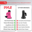Pyle Megaphone with Siren – Loud Handheld Bullhorn with Voice Amplifier & Adjustable Volume – Portable PA System for Coaches, Cheerleading, Outdoor Events, and Emergency Use, 20W 🍁 All In One Marketplace Canada