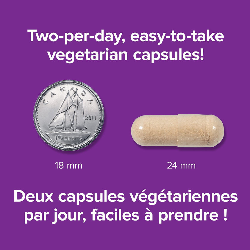 Webber Naturals Maca for Women, 60 Capsules, Contains Organic Maca & KSM-66 Ashwagandha, Women's Health Support, Vegetarian 🍁 All In One Marketplace Canada