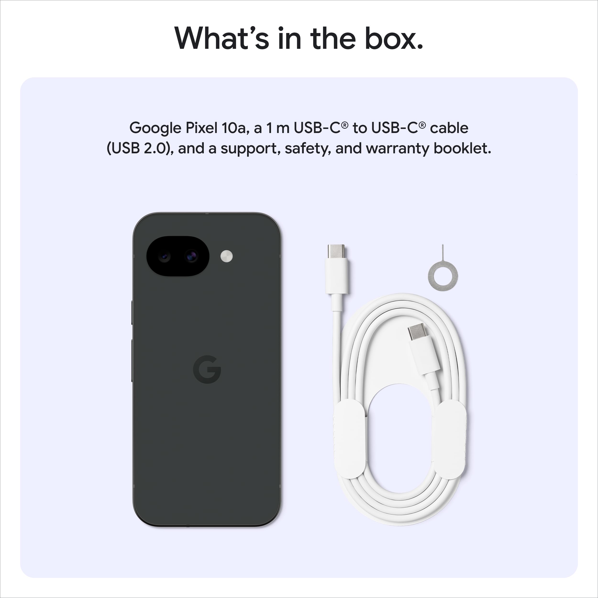 Google Pixel 10a - Unlocked Android Smartphone - Obsidian - 256 GB 🍁 All In One Marketplace Canada