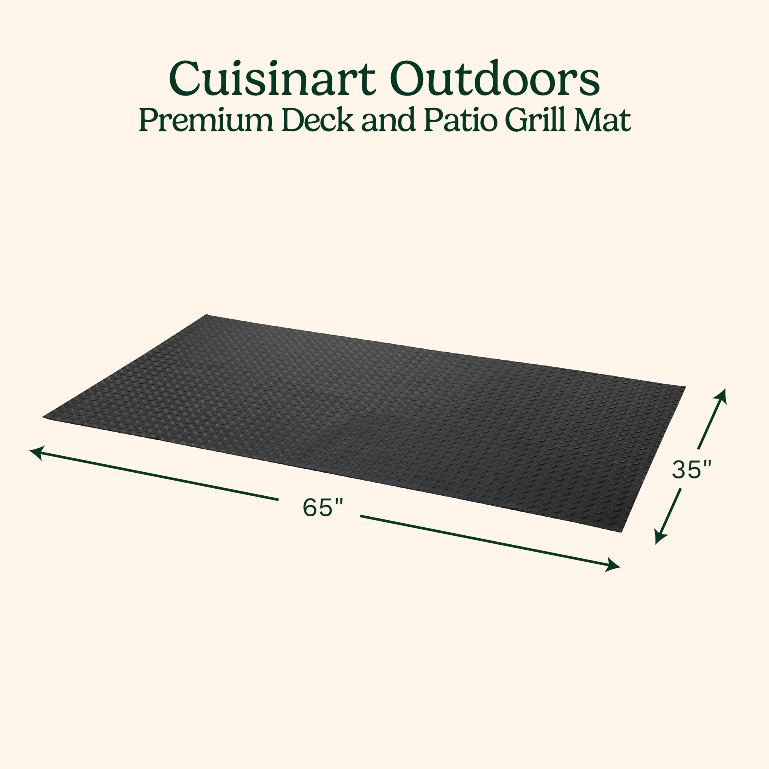 Cuisinart Premium Deck and Grill Mat, 65