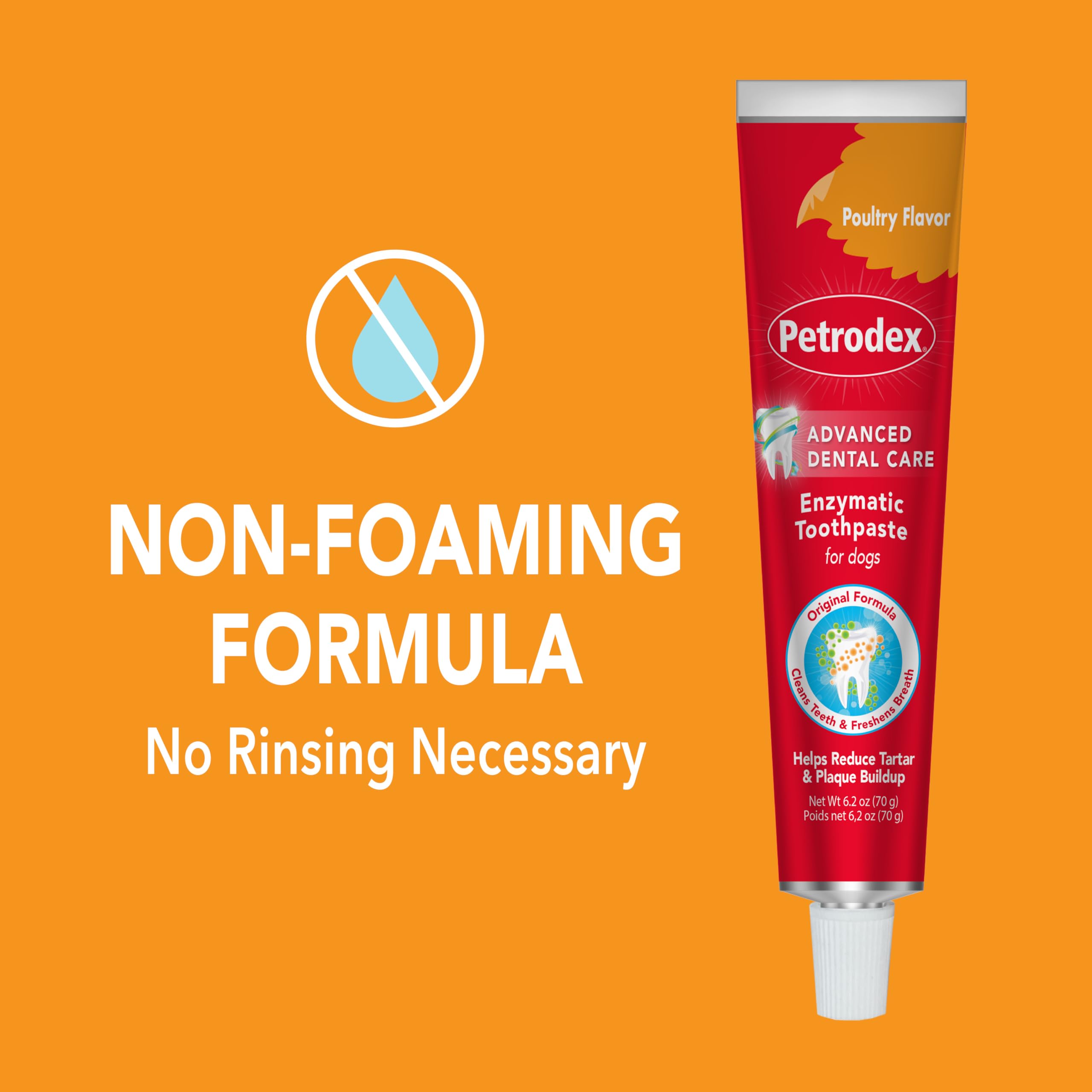 Petrodex Enzymatic Toothpaste for Dogs, Pet Dental Care, Poultry Flavor, 6.2 oz 🍁 All In One Marketplace Canada