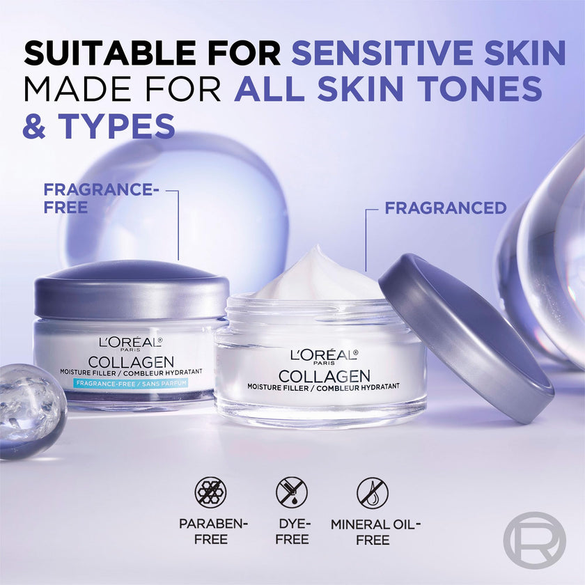 L'Oreal Paris Collagen Moisture-Filler Fragrance-Free 🍁 All In One Marketplace Canada