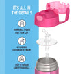 THERMOS FUNTAINER Water Bottle with Straw, 14oz, Pink 🍁 All In One Marketplace Canada