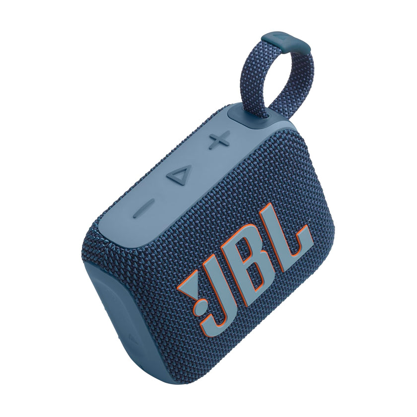 JBL Go 4 - Ultra-Portable, Waterproof and Dustproof Bluetooth Speaker, 7-Hour Built-in Battery, Made in Part with Recycled Materials (Blue) 🍁 All In One Marketplace Canada