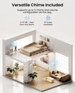 REOLINK Video Doorbell Camera WiFi, 2K Wired Doorbell Camera for Home Security, 2.4/5GHz WiFi, 180° Diagonal, Smart Detection, microSD Card/Cloud Storage, Indoor/Outdoor Surveillance (Chime Included) 🍁 All In One Marketplace Canada