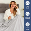 Queen Size 4 Piece Sheet Set - Comfy Breathable & Cooling Sheets - Hotel Luxury Bed Sheets for Women & Men - Deep Pockets, Easy-Fit, Soft & Wrinkle Free Sheets - French Grey Oeko-Tex Bed Sheet Set 🍁 All In One Marketplace Canada