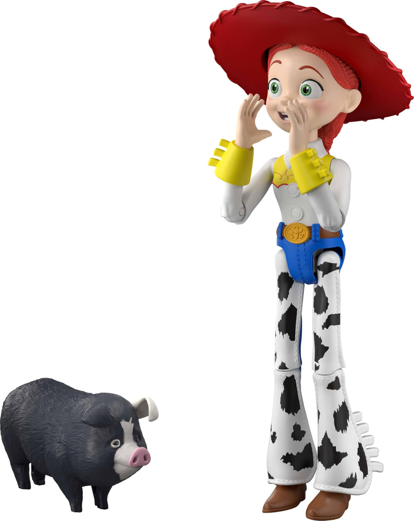 Mattel Disney and Pixar Toy Story 5 Critter Talk Jessie, 12 Inch Posable Action Figure Toy & Jimmy Dean, 35 Plus Movie Sounds & Phrases 🍁 All In One Marketplace Canada